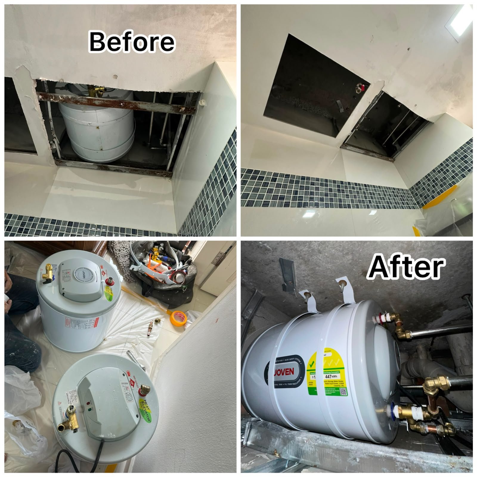 Storage Water Heater Replacement & Installation Service in Singapore